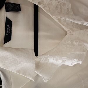 Express Blouse with ruffles sz. 3/4